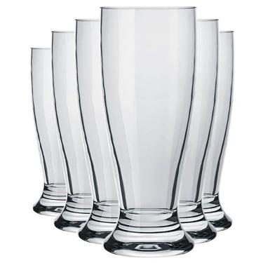 Imagem de Conjunto de Copos para Cerveja Nadir Munich 200 ml – 6 Peças