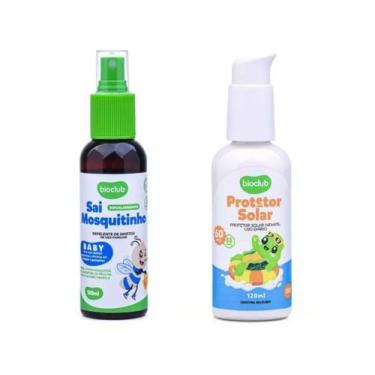 Imagem de Kit Protetor Solar + Repelente Sai Mosquitinho Bioclub