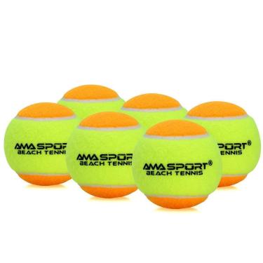 Imagem de Bola de Beach Tennis Ama Sport - Pack com 06 Bolas-Unissex