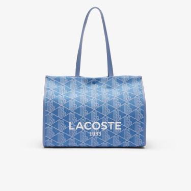 Imagem de Bolsa Lacoste Tote Grande Heritage Jacquard Feminina-Feminino