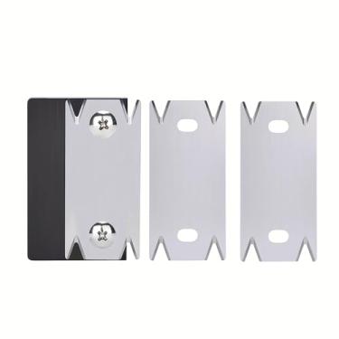 Imagem de Aparador de tira de borda de 3 peças, lâmina de aço inoxidável, aparador de borda única adequado para marcenaria, preto