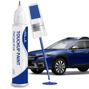 Imagem de Tinta de retoque azul safira pérola (WCH) para Subaru caneta de pintura automotiva reparo de arranhões tinta de retoque dois em um caneta automotiva para Subaru Outback/Crosstek/Forester/Ascent
