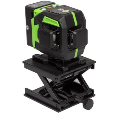 Imagem de Nível Laser 3D Profissional 12 Linhas Autonivelante 360° Horizontal e Vertical com Ponteiro Para Obras, Instalação de Móveis e Porcelanato Bateria Recarregável, Maleta e Suporte Inclusos