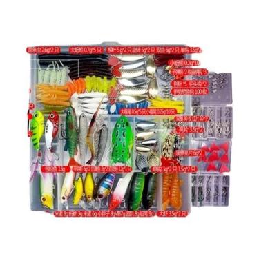 Imagem de Conjunto De Iscas De Pesca Soft Hard Crankbait Minnow Poppers Metal Ji