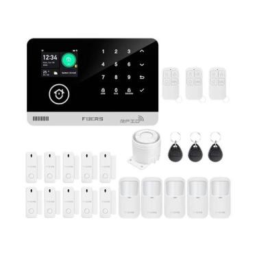 Imagem de Sistema De Alarme WIFI GSM Para Casa Inteligente Com Sensor De Movimen