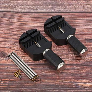 Imagem de KIMISS 2 Conjuntos de Ferramentas Removedoras de Ajustador de Pulseira de Relógio para Reparo de Relógio-acessórios Profissionais para Relojoeiros, Ajuste e Remoção de Pulseira de