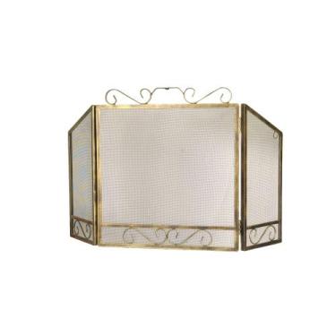 Imagem de Tela de proteção para Lareira G Reta 102 Escovada - Gramado haus