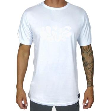 Imagem de Camiseta Masculina Algodão Nice Prime WSS - WSS Brasil, Branco, G