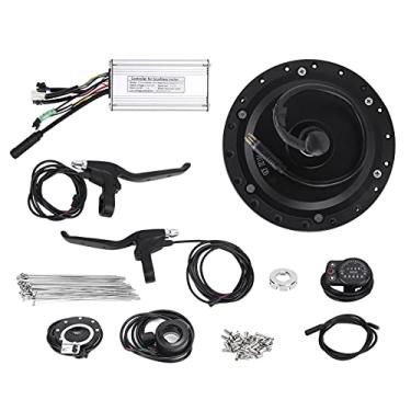 Imagem de KIMISS Kit de Conversão de Bicicleta Elétrica 36V 500W Conjunto de Motor do Cubo da Roda Dianteira Com Display KT900S para Rodas 12G - Atualize Sua Bicicleta para a Aventura (Raios 12G de 27,5