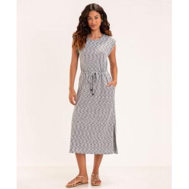 Imagem de Vestido em Tricot - APNEIA, Preto, Branco, Tricot, P