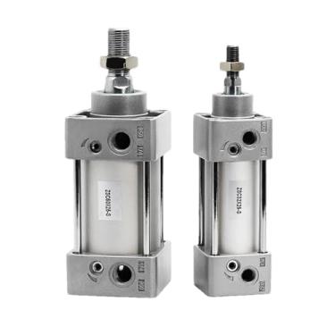 Imagem de Cilindro pneumático 32 mm furo 25 mm a 1000 mm curso SC32/40/50/63/80/100/125 anel de vedação dupla cilindro de ar padrão de ação dupla (furo 40 mm)