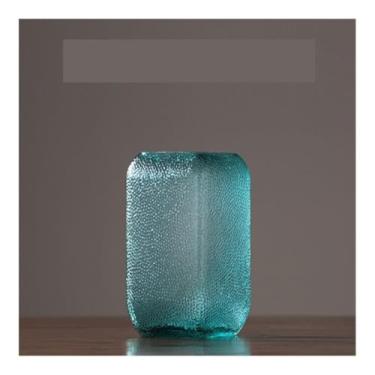 Imagem de Vaso simples transparente criativo sala de estar casa sala de estar sala de jantar armário de TV vidro hidropônico arranjo de flores vasos de flores (B)