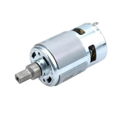 Imagem de 775 DC Electronic Starter 18-21V 15000RPM soprador eletrônico de alta velocidade ferramentas de maquinário para coletor de poeira/soprador de fuligem industrial