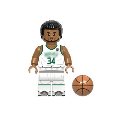 Imagem de Boneco Jogador Basquete Blocos De Montar