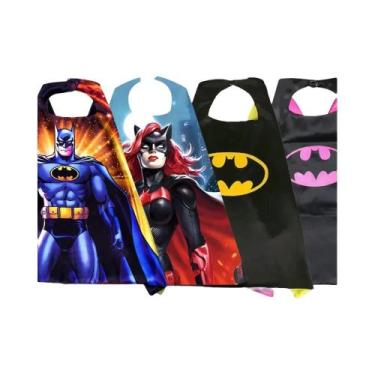 Imagem de Fantasia De Halloween Do Batman Para Crianças, Máscara, Capa, Cosplay,