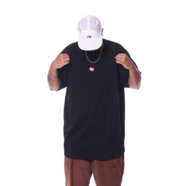 Imagem de Camiseta Plus Size Bali Hai Star Patch, Preto, G2