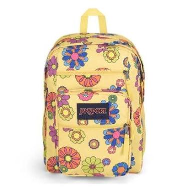 Imagem de Mochila Jansport Big Student Power To The Flower 34 Litros-Unissex