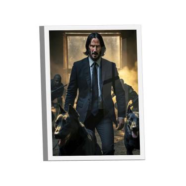 Imagem de Quadro John Wick Dogs -- Br Artes