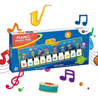 Imagem de Tapete Musical Infantil Piano Music Para Crianças 8 Em 1