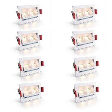 Imagem de 8 Mini Spot Foco Móvel Downlight Embutir Led Micro Luz09