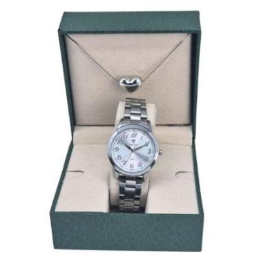 Imagem de Relógio Feminino Tuguir Analógico TG203-1C Prata-Feminino