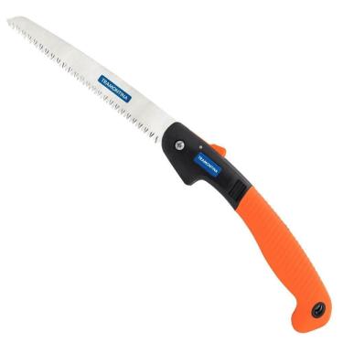 Imagem de Serrote Poda Profissional Metálico Dobrável 8" - 210mm Tramontina C-cabo Plástico 78372401
