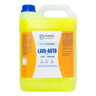 Imagem de Lava Auto Cremoso Concentrado Automotivo 1/50 - 5 Litros - magil