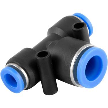 Imagem de Conexão Rápida Tipo T De Redução, Com 1 Entrada De 8,0 Mm E 2 Entradas De 6,0 Mm, Vonder Ostenvonder