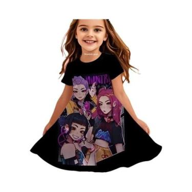 Imagem de Vestido Casual De Praia Para Meninas, Estilo Kpop, Caçadoras De Demôni