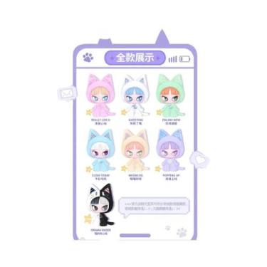 Imagem de Cat Inn Your Chat Mystery Blind Box Boneco De Vinil E Pelúcia, Figura 