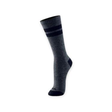 Imagem de MEIA ESPORTIVA CANO LONGO MASCULINA MASH Ref:211.08, Cinza mescla, 39 