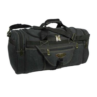 Imagem de Bolsa Sacola Academia E Viagem Lona 50 L Kvn JA7012, Preto