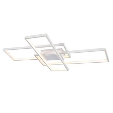 Imagem de Plafon Led Capri 45W 3000K 2475Lm Branco Bivolt Eletrorastro