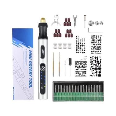 Imagem de Conjunto De Ferramentas Rotativas USB Sem Fio, Mini Furadeira Sem Fio 