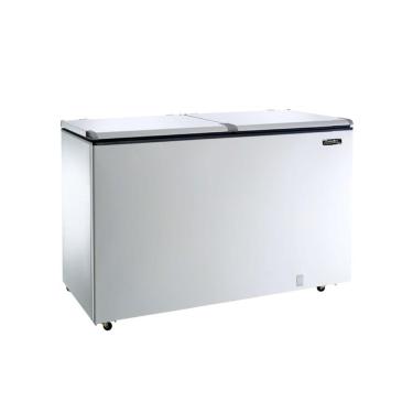 Imagem de Freezer Horizontal Esmaltec 468 Litros ECH500 | Porta Cega, Dupla Ação, Branco