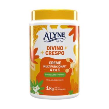Imagem de Creme Multifuncional Divino Crespo Alyne Hair Care 1kg Hidratação e Nu