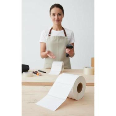 Imagem de Etiqueta Térmica 60x40mm: 10 Rolos 20m - Ideal para Comércio - Congrat