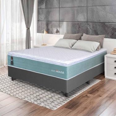 Imagem de Cama Box Lagos Molas Ensacadas Casal 138x188 King House