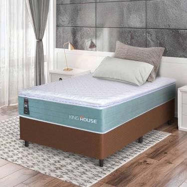 Imagem de Cama Box Lagos Molas Ensacadas Solteirão 96x203 King House
