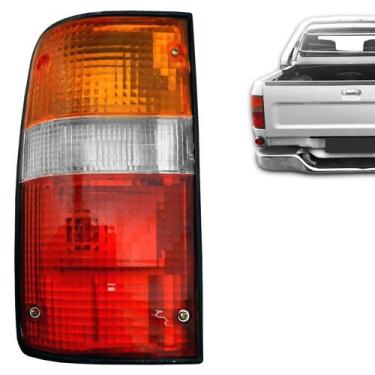 Imagem de Lanterna Traseira Tricolor para Hilux Pickup 2002 2003 2004 - TYC, DEP