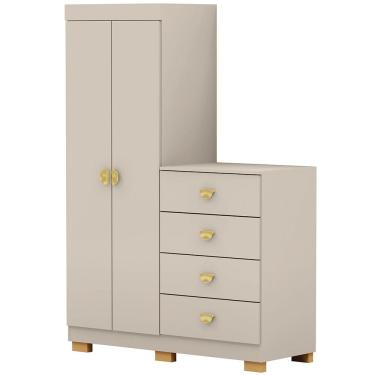 Imagem de Cômoda Para Quarto 120cm Tulsa V01 Fend - Lyam Decor