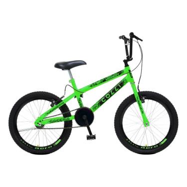 Imagem de Bicicleta Colli Max Boy Cross Aro 20 Verde Neon Tamanho Do Quadro 12