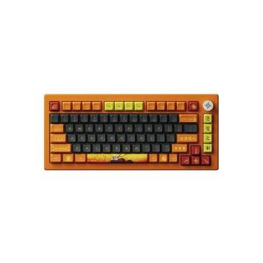 Imagem de Teclado Gamer Mecanico sem Fio Akko Naruto Uzumaki 5075B Plus Switch A