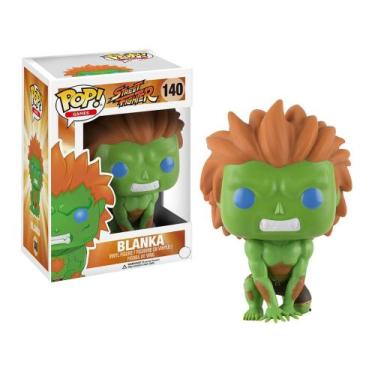 Imagem de Boneco Colecionável Pop Games Street Fighter - Blanka 10,5cm Funko
