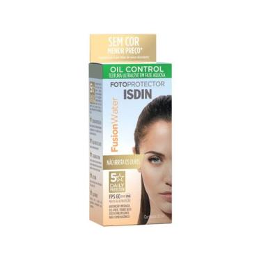 Imagem de Protetor Solar Isdin Fusion Water Oil Control FPS60 Matte 30ml, Sem co
