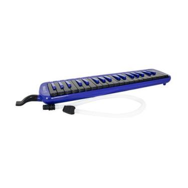 Imagem de Escaleta 37 Teclas Spring SG37+ Preta e Azul com Capa