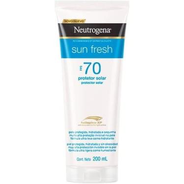Imagem de Protetor Solar Corporal Neutrogena Sun Fresh FPS70 200ml - J&J, 200ml