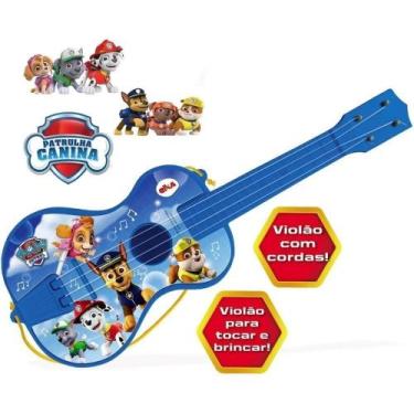 Imagem de Violão - patrulha canina - Elka, Vermelho e Azul, Patrulha Canina