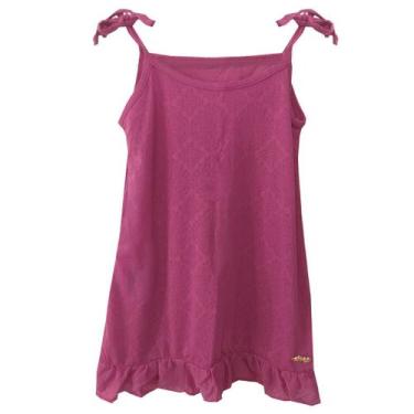 Imagem de Saída de Praia Infantil com Alças Pink Everly, 6