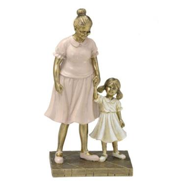 Imagem de Avó com Menina Decorativa Mabruk